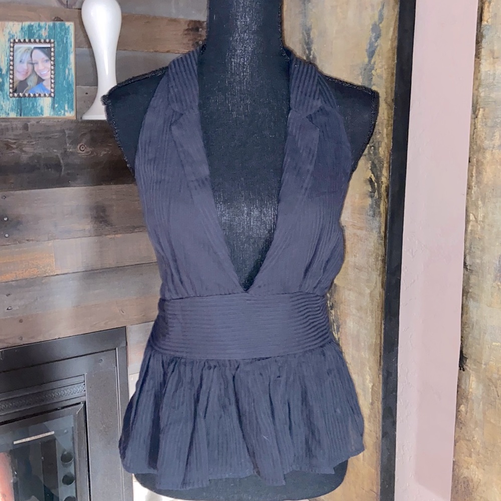 NWOT Free People sleeveless crop top blouse